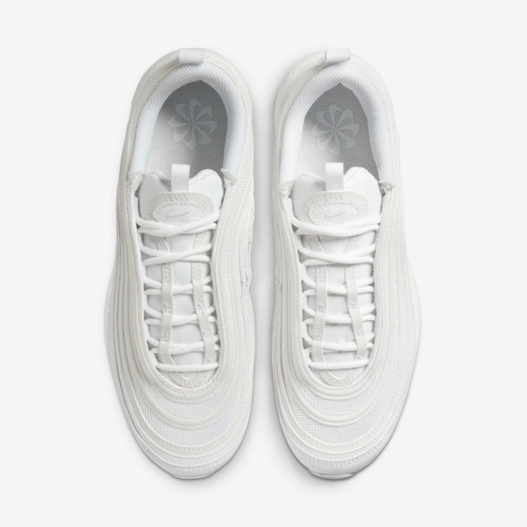 Size 4,5 GS) - Nike Air Max 97 Low White Metallic Silver - Picture 3 of 11
